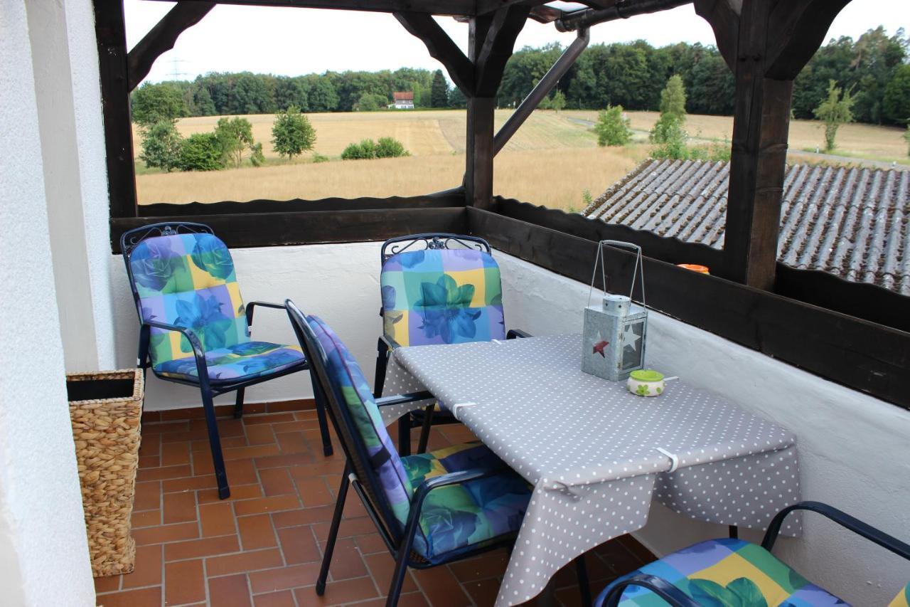 Ferienwohnung Landsburgblick Neuental Exterior foto